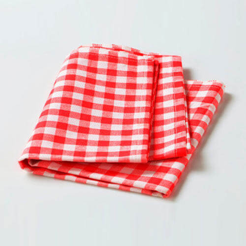 Check Design Cotton Kitchen Napkin