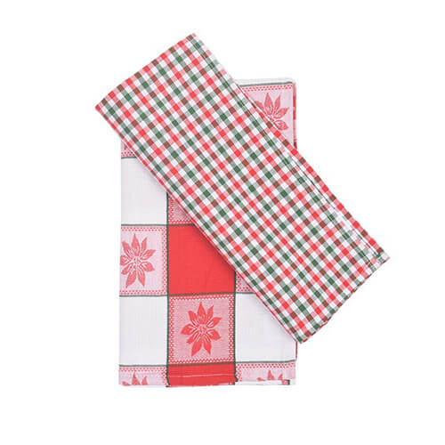 Custom Cotton Print Kitchen Towel Set