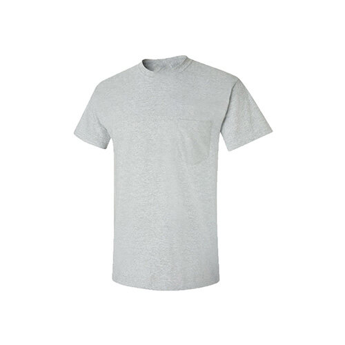 Gray Custom Cotton T-Shirt