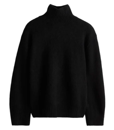 knitted-high-neck-sweater
