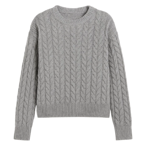 knitted-round-neck-sweater