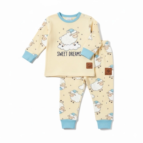 Kids Pajama Set with Sleep T-Shirt
